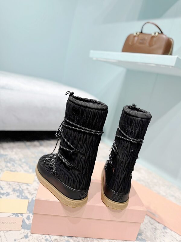Miu Miu Retro Knight Boots - Image 6