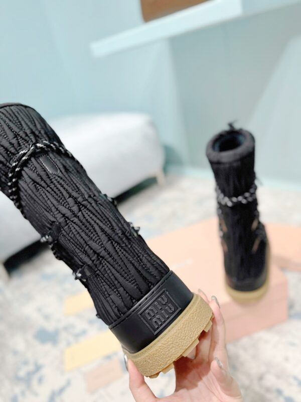 Miu Miu Retro Knight Boots - Image 7