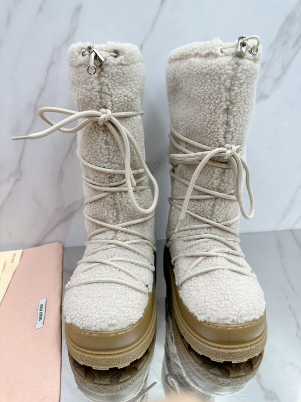Miu Miu Retro Knight Boots - Image 5