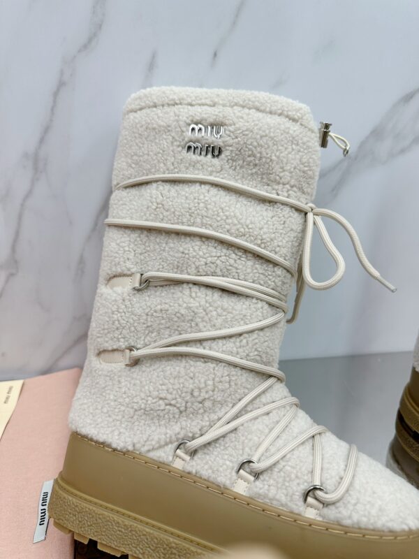 Miu Miu Retro Knight Boots - Image 6