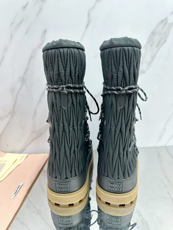 Miu Miu Retro Knight Boots - Image 7