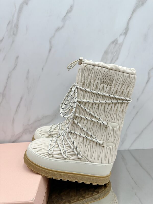 Miu Miu Retro Knight Boots - Image 4