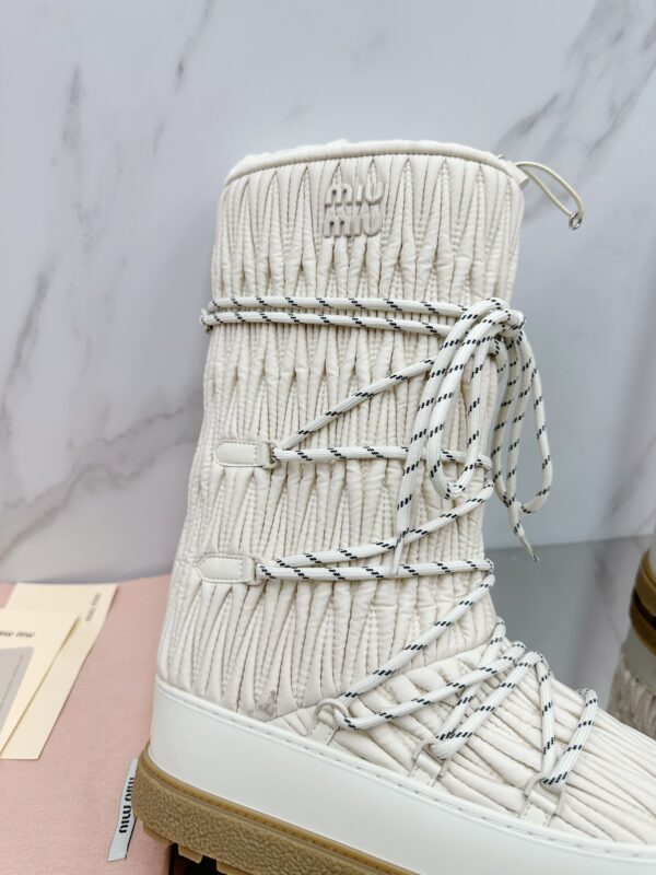 Miu Miu Retro Knight Boots - Image 5