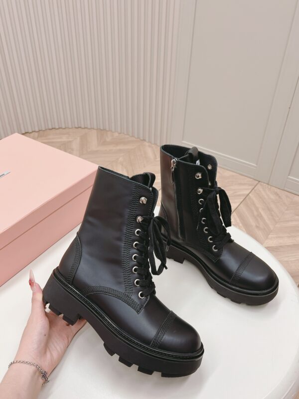 Miu Miu Retro Knight Boots - Image 3
