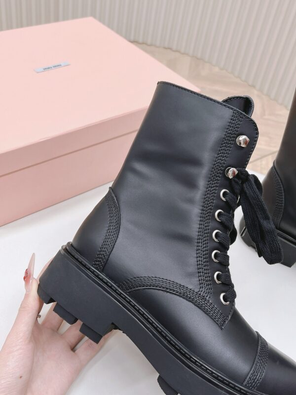 Miu Miu Retro Knight Boots - Image 5