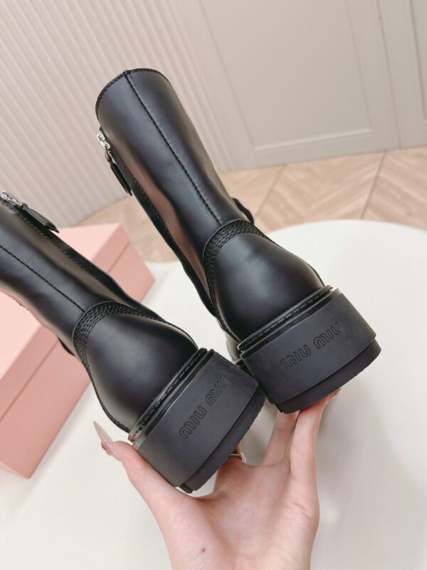 Miu Miu Retro Knight Boots - Image 6