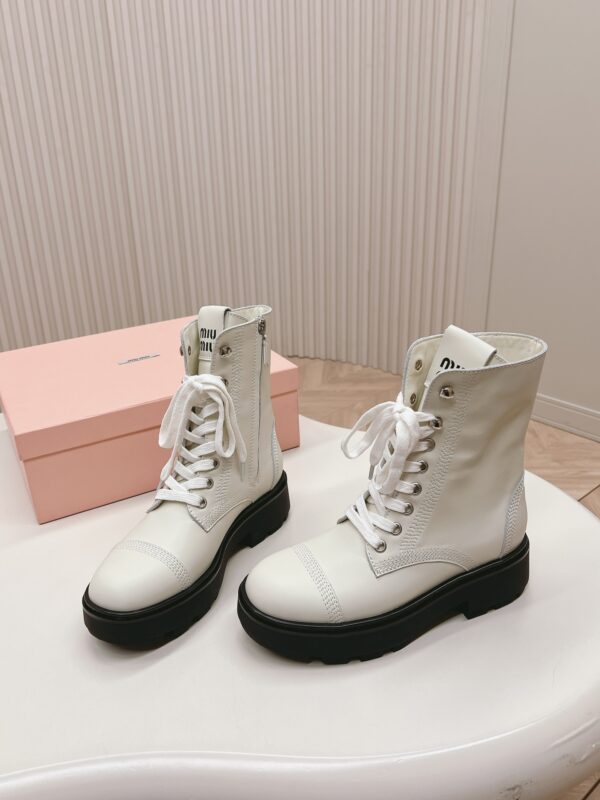 Miu Miu Retro Knight Boots - Image 2