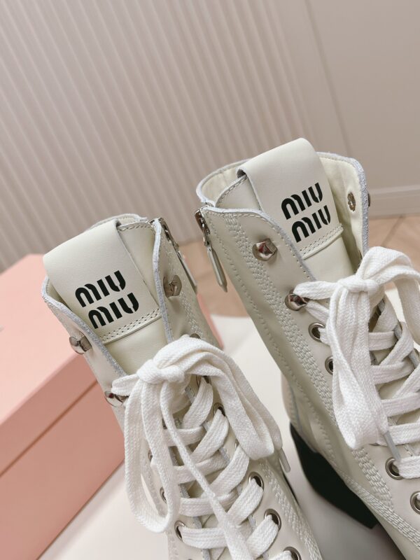 Miu Miu Retro Knight Boots - Image 4