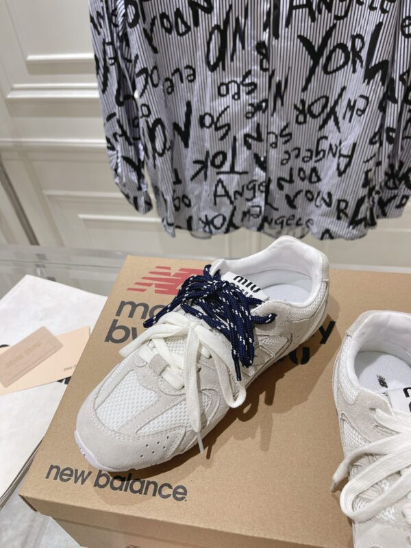 Miu Miu G027 x New Balance Co branded Sports Shoes - Image 5