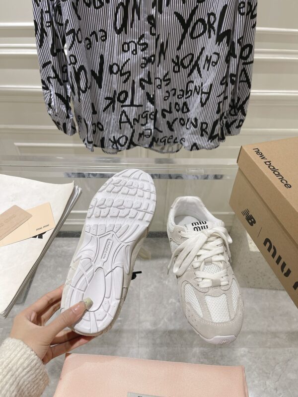 Miu Miu G027 x New Balance Co branded Sports Shoes - Image 7