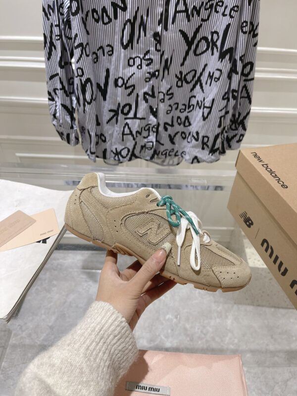 Miu Miu G027 x New Balance Co branded Sports Shoes - Image 3