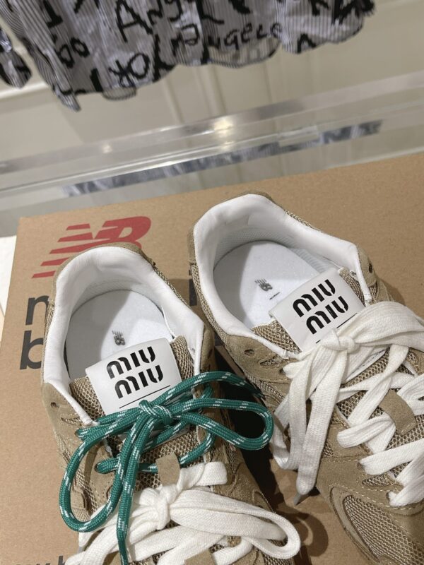 Miu Miu G027 x New Balance Co branded Sports Shoes - Image 6