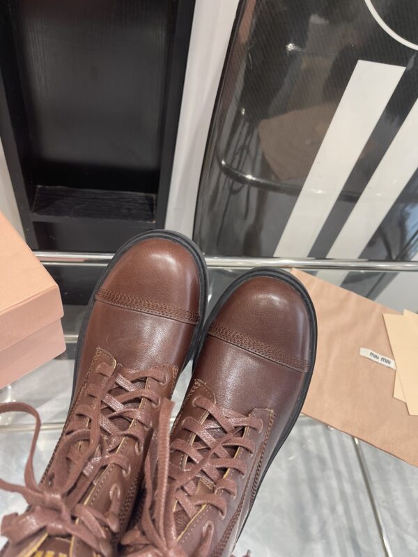 Miu Miu Retro Knight Boots - Image 6