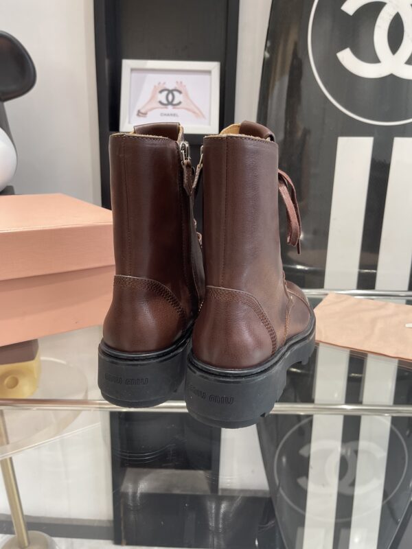 Miu Miu Retro Knight Boots - Image 8