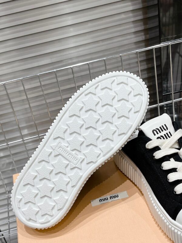 Miu Miu thick soled white shoes - Image 6