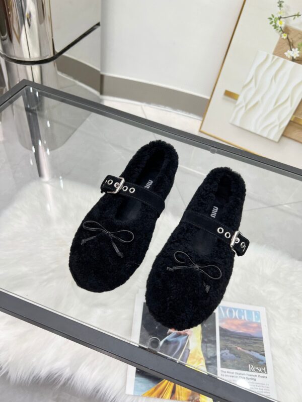 Miao Mu pure wool shoes - Image 2