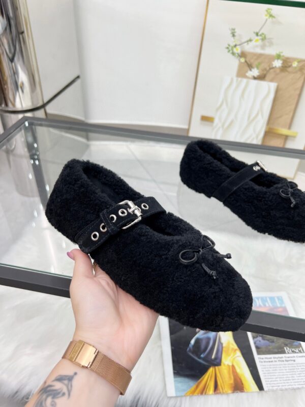 Miao Mu pure wool shoes - Image 3