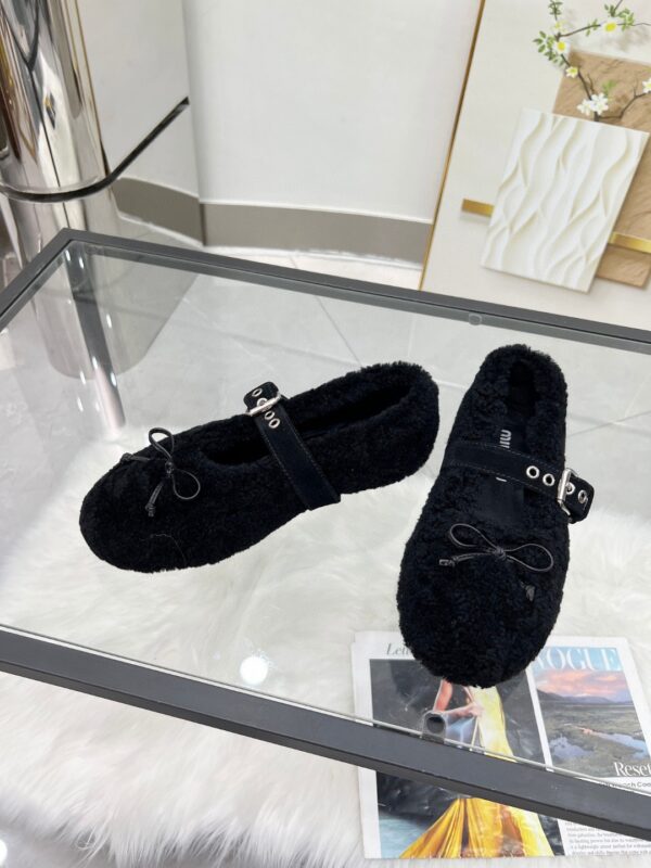 Miao Mu pure wool shoes - Image 5