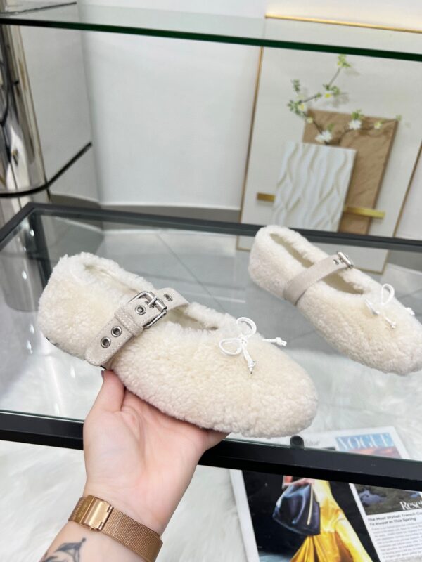 Miao Mu pure wool shoes - Image 3
