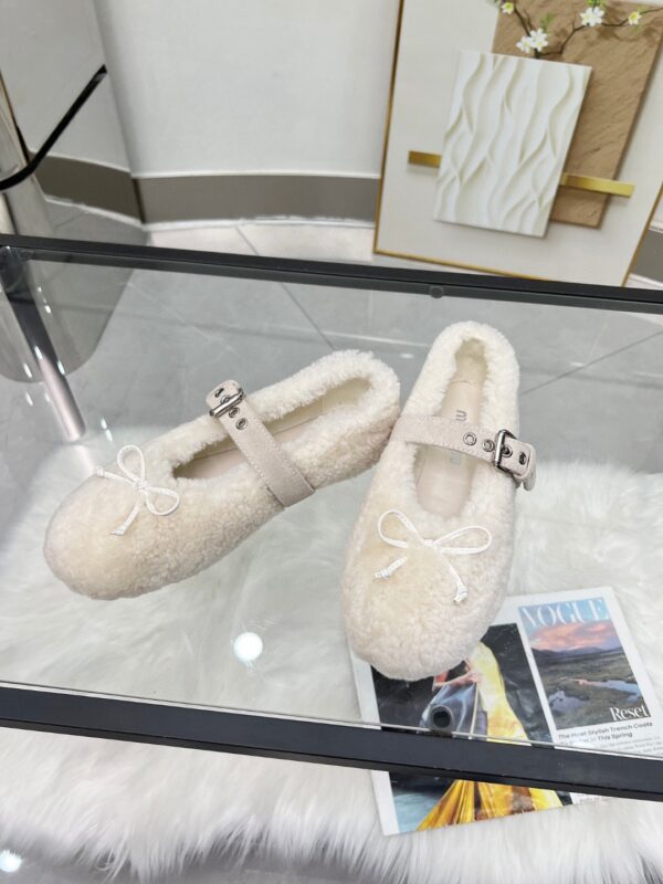 Miao Mu pure wool shoes - Image 4