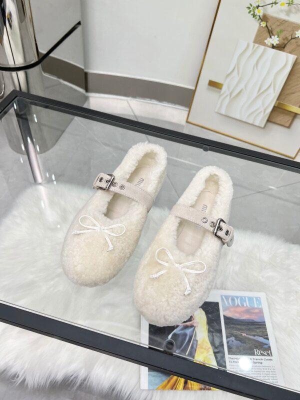 Miao Mu pure wool shoes - Image 5