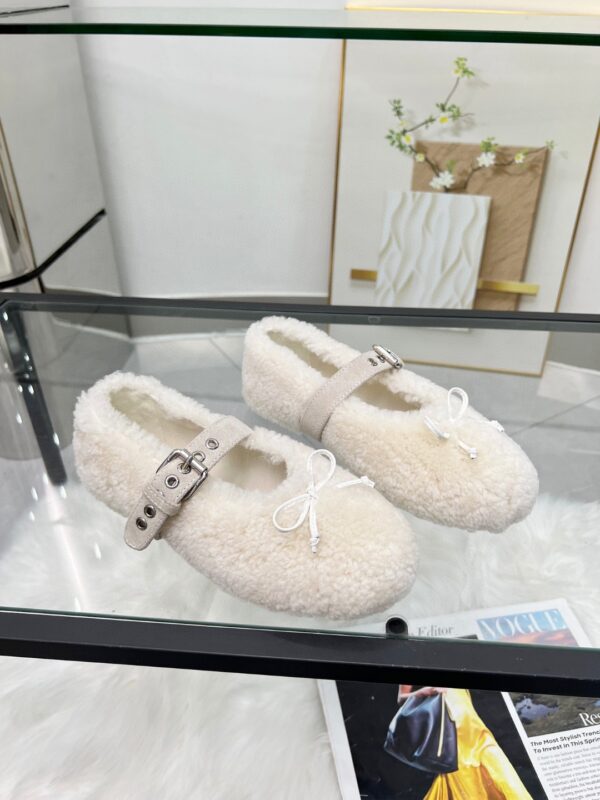 Miao Mu pure wool shoes - Image 6