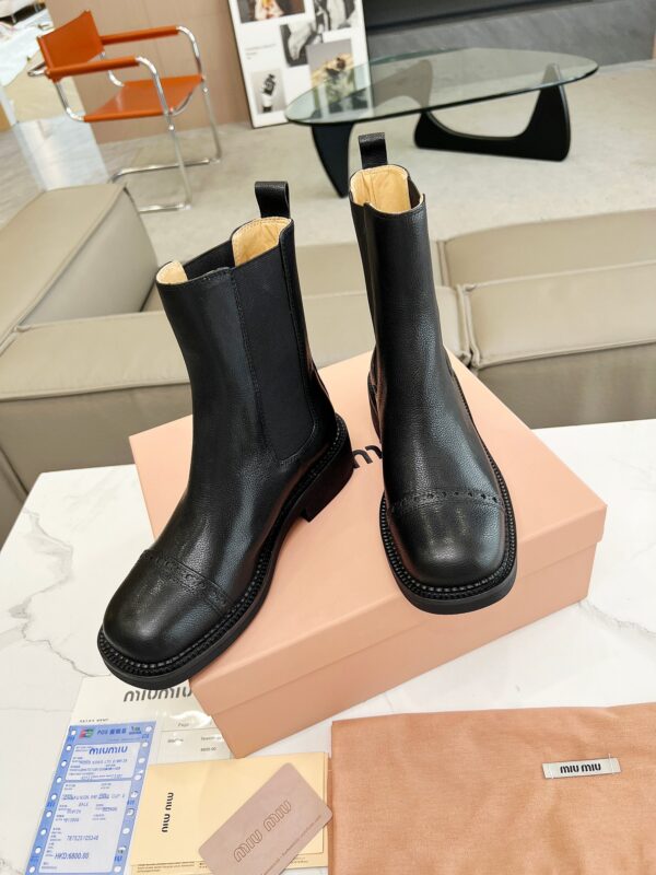 Miu Miu short boots - Image 4