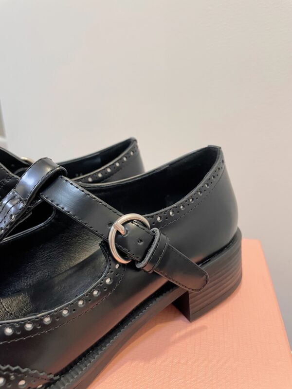 Miu Miu British style loafers - Image 5