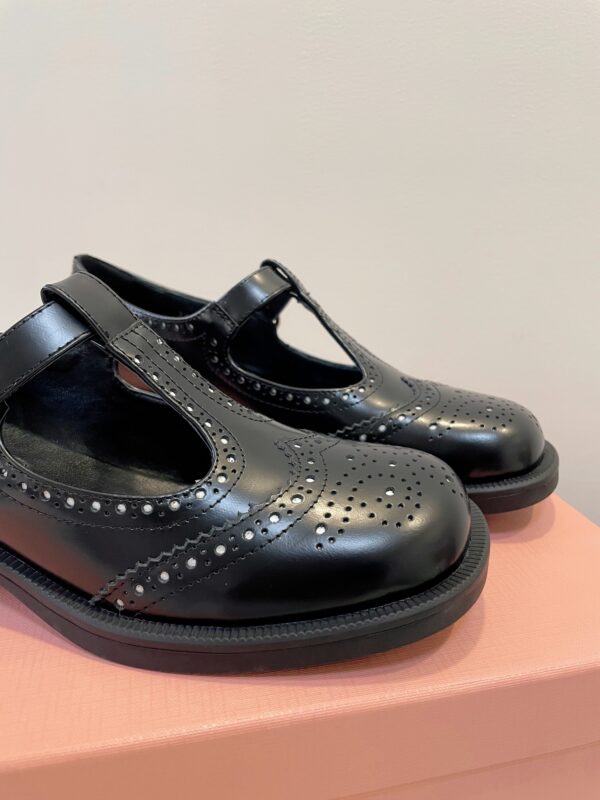 Miu Miu British style loafers - Image 6
