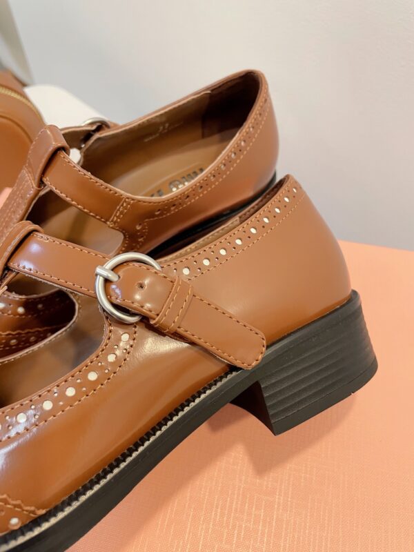 Miu Miu British style loafers - Image 5