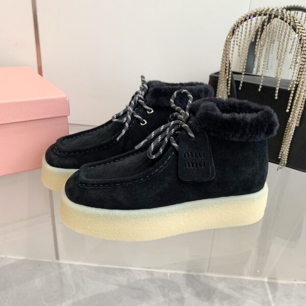 Miu Miu thick soled high top shoes - Image 2