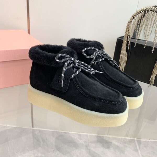 Miu Miu thick soled high top shoes - Image 3