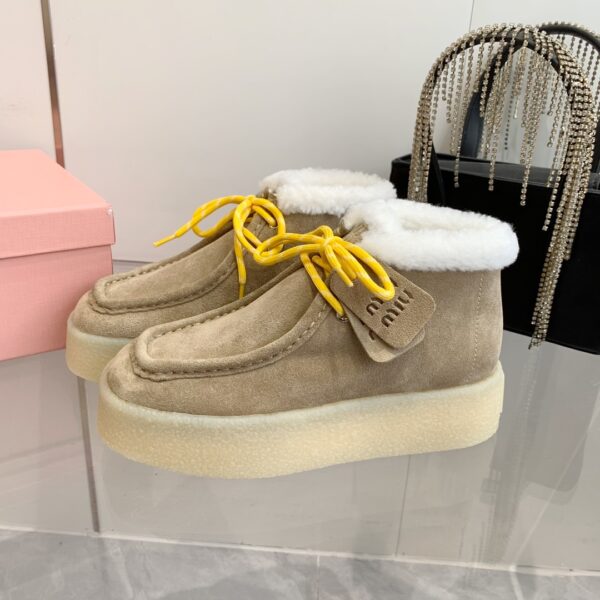 Miu Miu thick soled high top shoes - Image 2