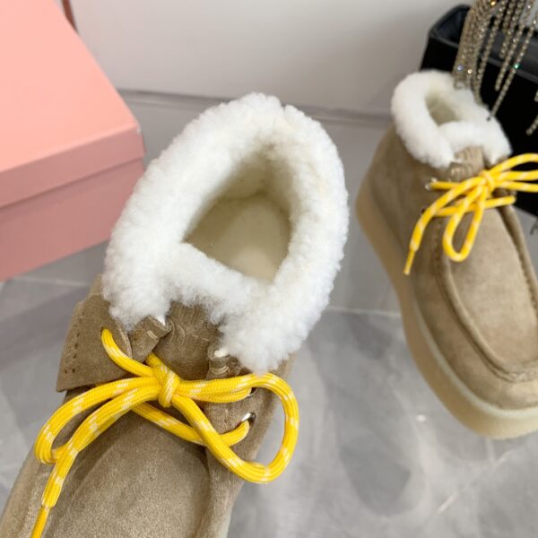 Miu Miu thick soled high top shoes - Image 5