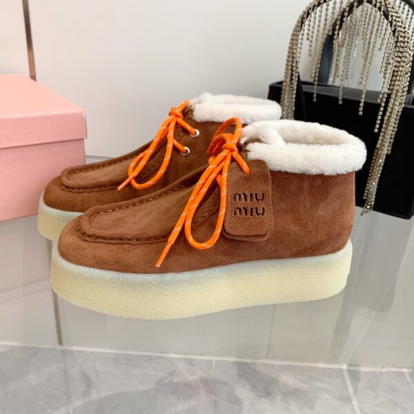 Miu Miu thick soled high top shoes - Image 2