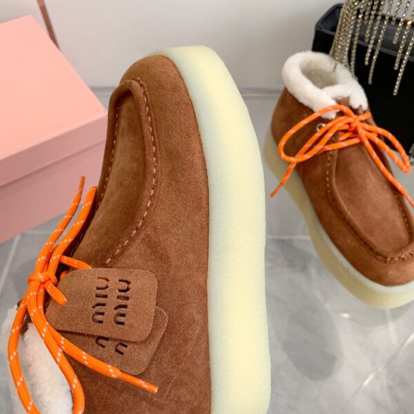 Miu Miu thick soled high top shoes - Image 6