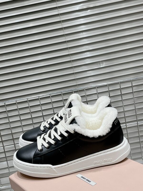 Miu Miu thick soled high top shoes - Image 3
