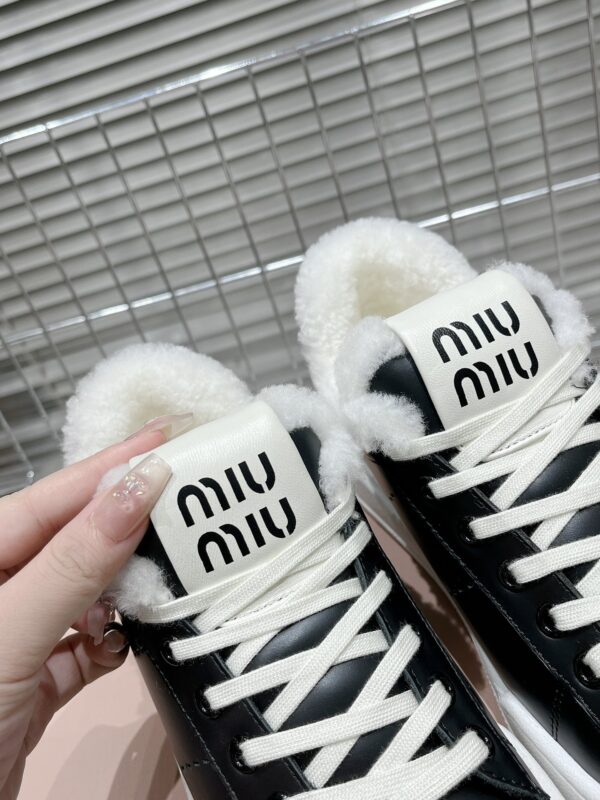 Miu Miu thick soled high top shoes - Image 5