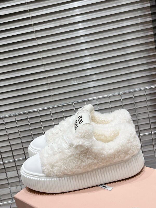 Miu Miu thick soled high top shoes - Image 3