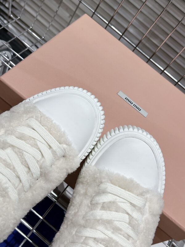 Miu Miu thick soled high top shoes - Image 6