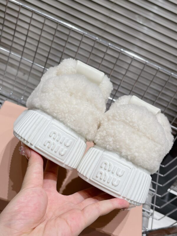Miu Miu thick soled high top shoes - Image 7