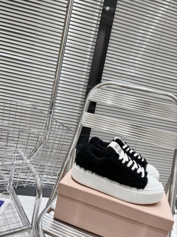 Miu Miu thick soled high top shoes - Image 2