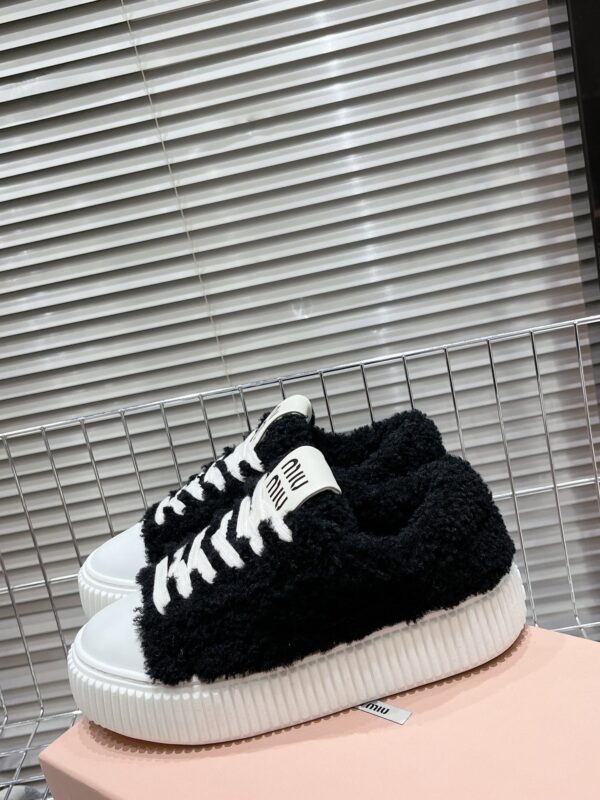 Miu Miu thick soled high top shoes - Image 3
