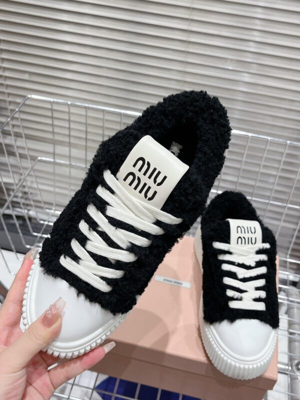 Miu Miu thick soled high top shoes - Image 5