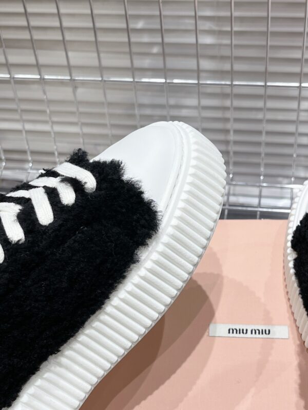 Miu Miu thick soled high top shoes - Image 7