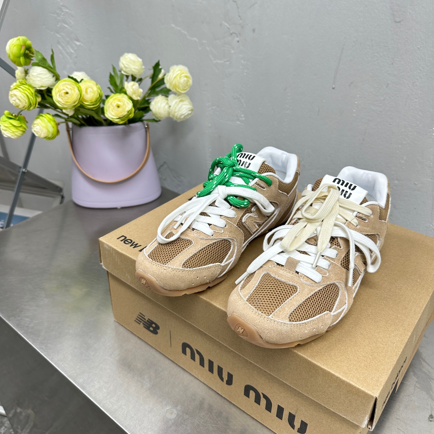 Miu Miu & New Balance NB530 Co branded Sports Shoes - Image 6