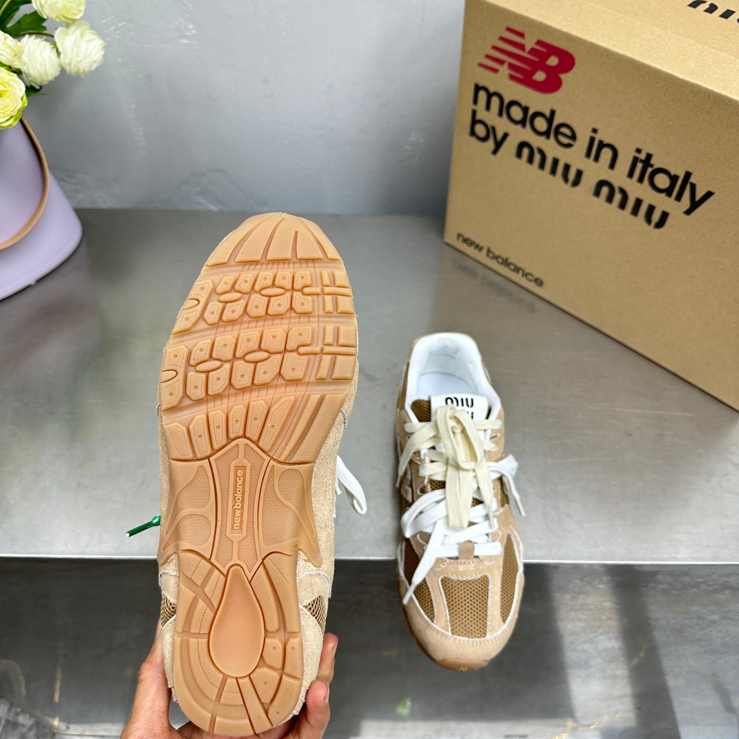 Miu Miu & New Balance NB530 Co branded Sports Shoes - Image 8
