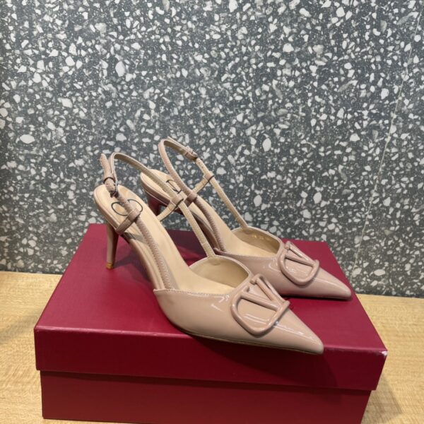 VALENTINO ROCKSTUD Riveted High Heels