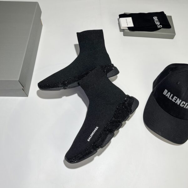 Balenciaga sparkling single shoes
