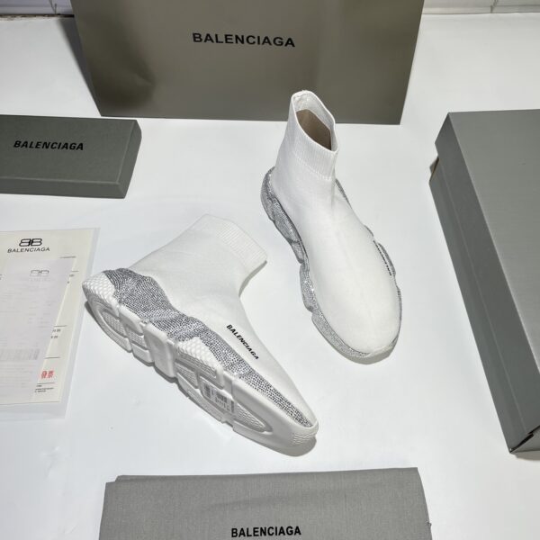 Balenciaga sparkling single shoes